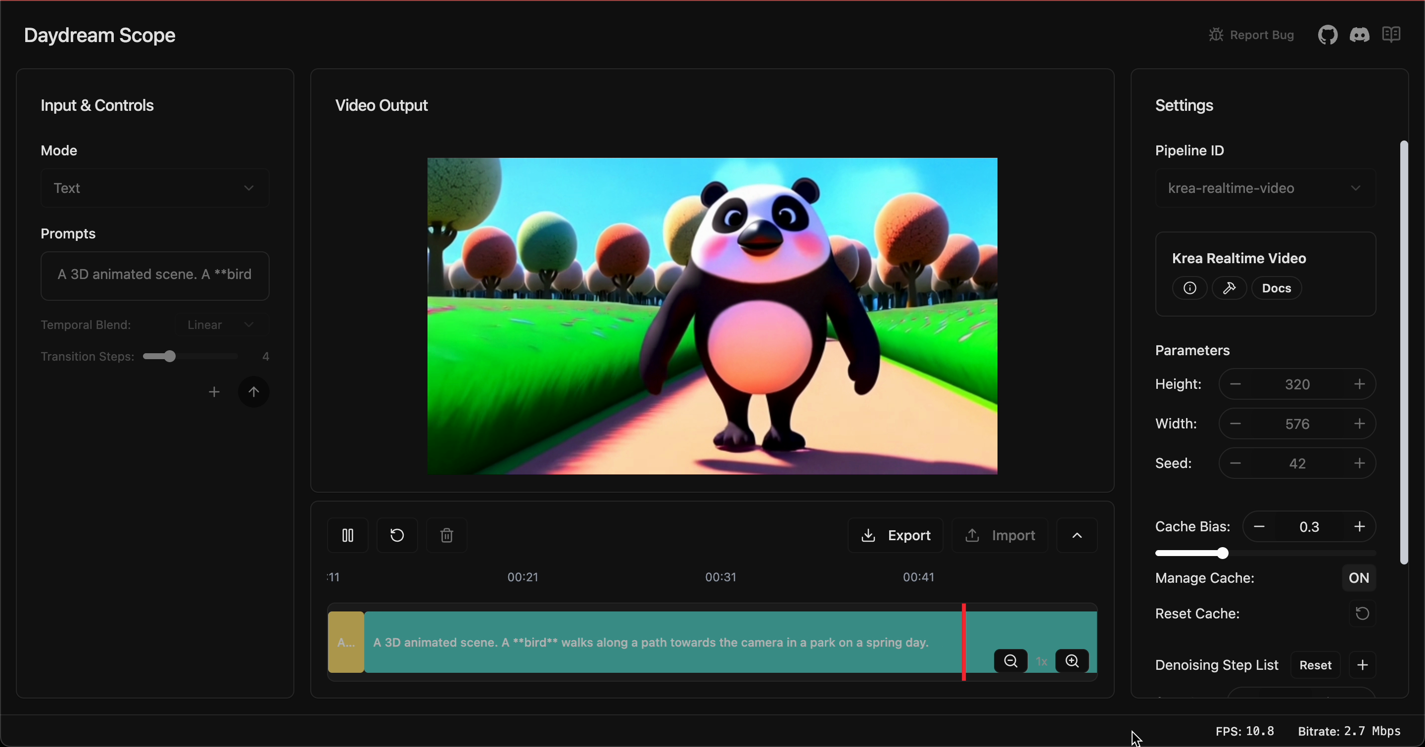 Test with video and image